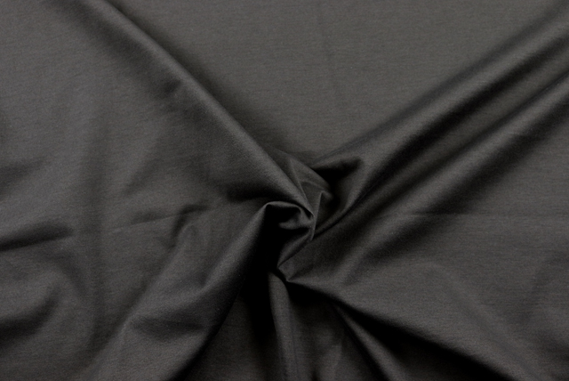 お値打ちな1.5mカット コットン天竺ニット 鉛色 全体（江戸ッ子 210ya）