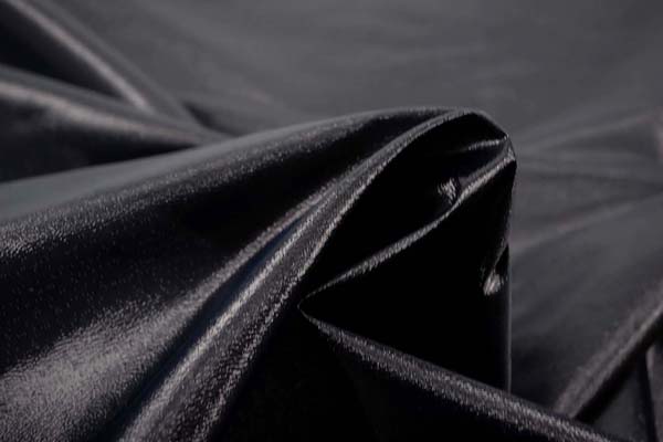 よさこいや衣装やディスプレイに最適な　ラメ　シャンブレー　ブラック（ブラック糸×シルバー糸）　 