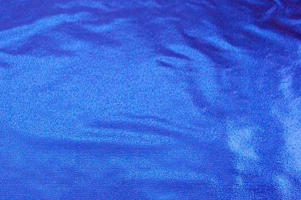 よさこいや衣装やディスプレイに最適な　ラメ　シャンブレー　ブライトンブルー（ブルー糸×ブラック糸） 