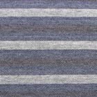 杢目鹿の子ボーダーニット グレイ×紺×黒（現在の色）