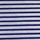 鹿の子ボーダーニット 白5mm×黒2mm（現在の色）