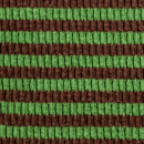 ボーダーリブニット 抹茶×茶（現在の色）