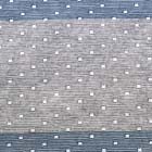 ビッグボーダー ドビーニット 紺80mm×グレイ80mm