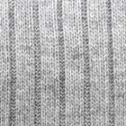 リブニット生地 ミディアムグレイ（現在の色）
