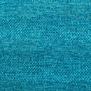 強撚ジャガードボーダーニット ターコイズブルー