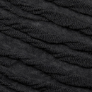 コットンピンタックジャガードニット 黒