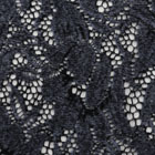 ラッセルレース生地 紺 柄B（現在の柄）