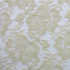 ラッセルレース生地 うすベージュ