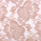 ラッセルレース生地 くすんだピンク
