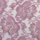 ラッセルレース生地 うす紫