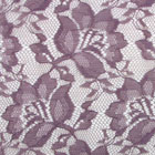 ラッセルレース生地 古代紫