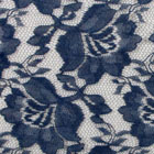 ラッセルレース生地 紺