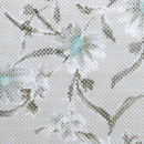 チュールフラワープリント グレイ