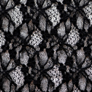 ストレッチ ラッセルレース 黒