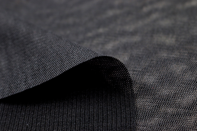 パワーネット 黒 生地端・裏面