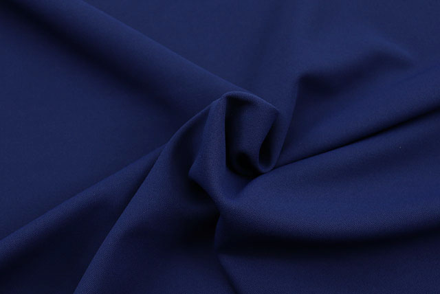 東レポリエステルニット生地 濃紺 生地全体（江戸ッ子 210ya）