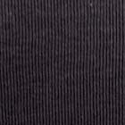 コットンハイゲイジリブニット生地 黒