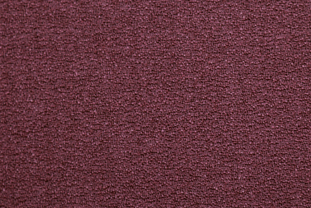 ポリエステル ジョーゼット えび茶 折り重ね比較