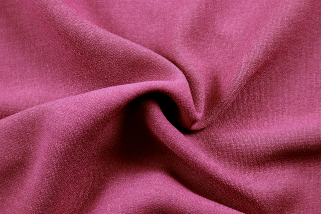 ポリエステル ジョーゼット くすんだピンク ドレープ