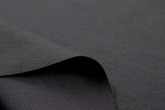 ダンボールニット 黒 端・裏面アップ