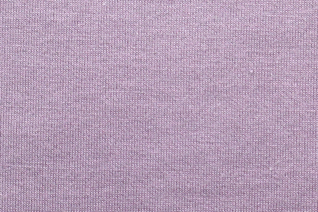 コットン天竺ニット ライラック 目面アップ（ハンドメイド・作品制作にも）