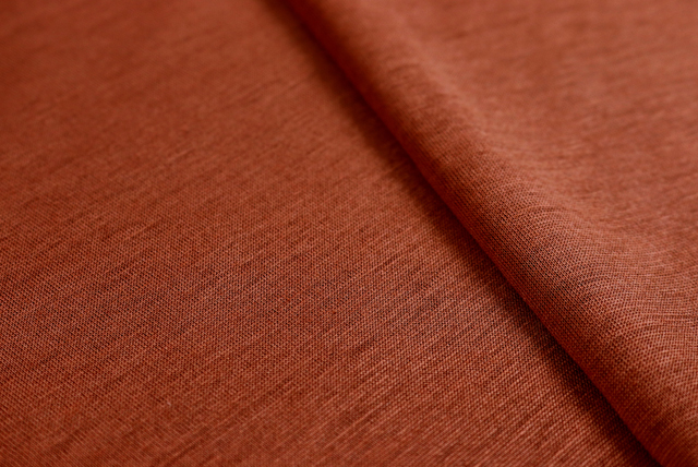 シルケット加工 天竺ニット ブロンズブラウン 表面アップ