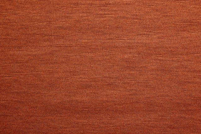 シルケット加工 天竺ニット ブロンズブラウン 織り目アップ(江戸ッ子 210ya)