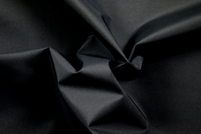 撥水加工 服地 チャコールグレイ ドレープ