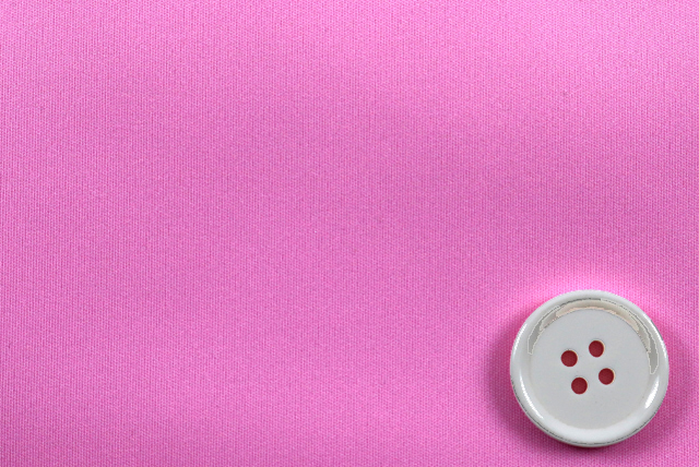 撥水加工 スムースニット ピンク 質感／ドレープ性（江戸ッ子 210ya）