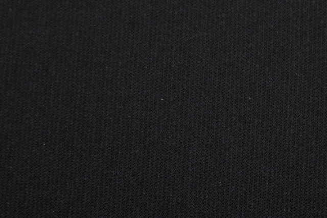 トリアセ ポンチ フォーマルニット 黒 質感アップ