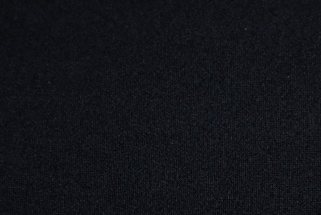 2WAYストレッチ スムースニット 黒 質感拡大