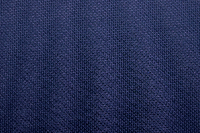 東レ 鹿の子ニット 紺 全体（江戸ッ子 210ya）