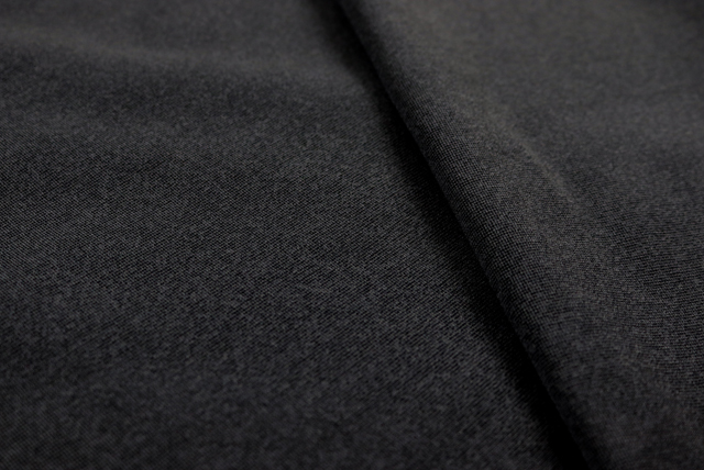 東レ ポンチニット チャコールグレイ 表面アップ(きめ細かさ)(江戸ッ子 210ya)