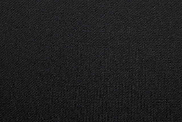 東レ ダブルスムースニット 黒 全体(江戸ッ子 210ya)