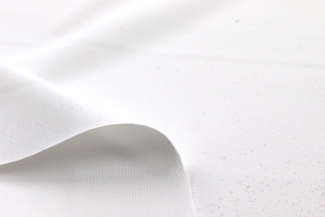 東レ ダブルスムースニット 白 ドレープ(やわらかな動き)(江戸ッ子 210ya)