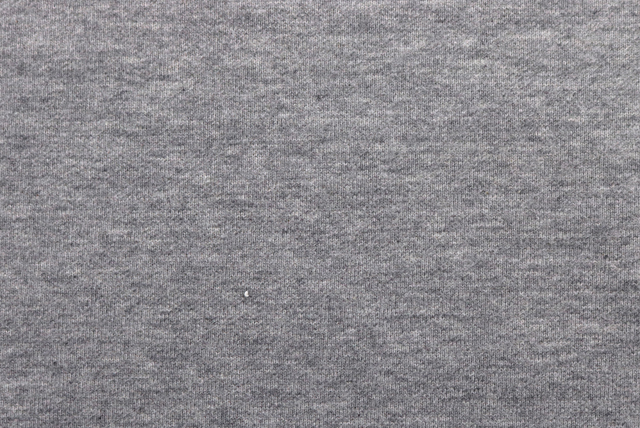 広幅 裏毛スエットニット グレイ 全体（江戸ッ子 210ya）