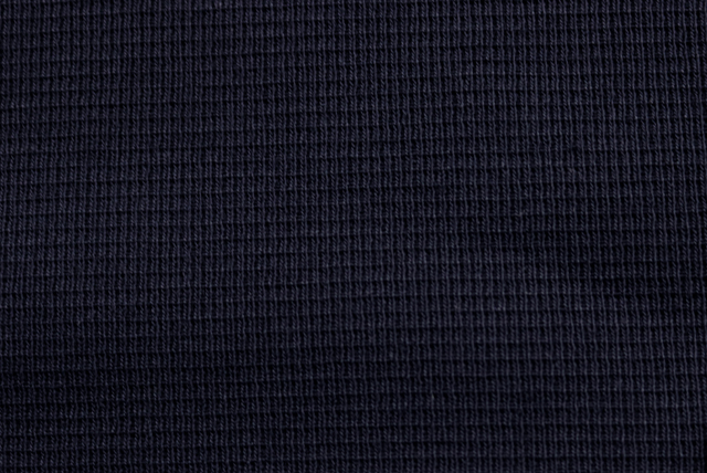 ミラノリブ調ニット 濃紺 全体（江戸ッ子 210ya）