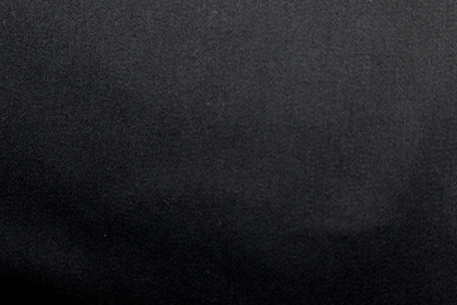 T/Rストレッチサテン 黒 全体（江戸ッ子 210ya）