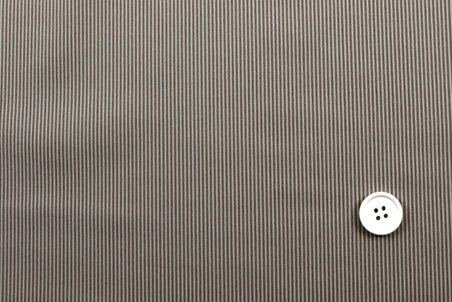 ハイテンション リブニット ベージュ&times;濃いベージュ 全体（江戸ッ子 210ya）