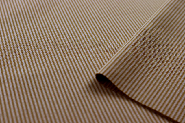 ハイテンション リブニット コルク×ウォルナット 断面アップ（江戸ッ子 210ya）