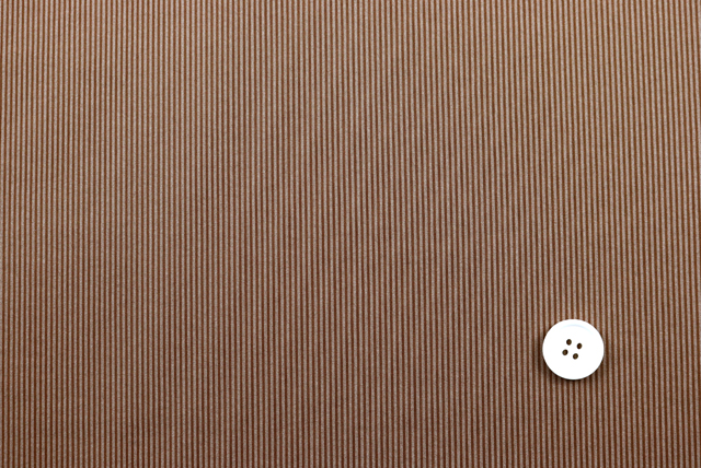 ハイテンション リブニット サンドベージュ&times;ブラウン 全体（江戸ッ子 210ya）