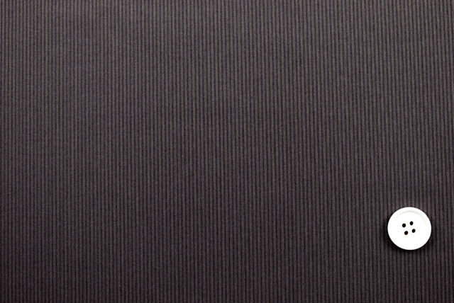 ハイテンション リブニット グレイ&times;チャコール 全体（江戸ッ子 210ya）