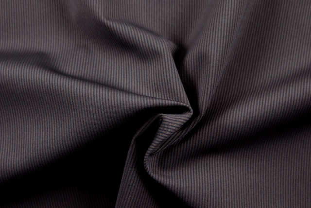 ハイテンション リブニット グレイ×チャコール ドレープ（江戸ッ子 210ya）