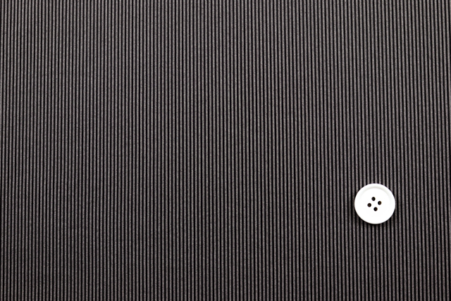 ハイテンション リブニット ローズグレイ&times;チャコール 全体（江戸ッ子 210ya）