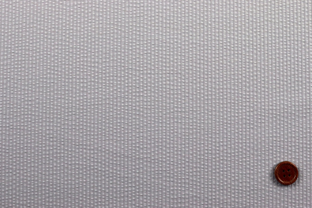 2WAY ストレッチ サッカー調ニット うすグレイ 全体の平面と凹凸感の見え方（江戸ッ子 210ya）