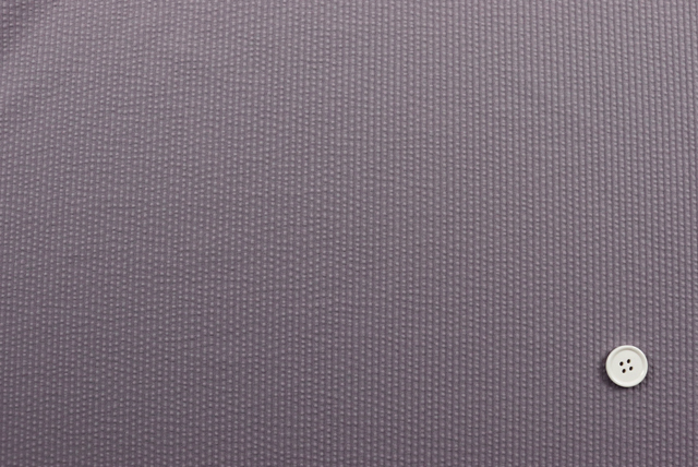 2WAY ストレッチ サッカー調ニット 灰桜 全体の平面と凹凸感の見え方（江戸ッ子 210ya）