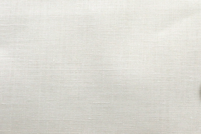 日本製 抗菌 防臭 吸湿 速乾 リネン100％ キャンバス オフ白 全体の表面感とやさしい色合い（江戸ッ子 210ya）