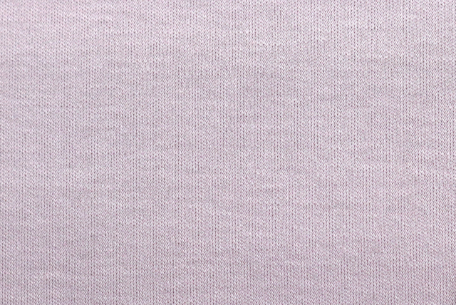 コットンスムースニット 薄いくすんだピンク 平面で見た色合いと編み目(ニット生地屋)