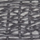 パワーネットプリント生地 かご編み柄 グレイ