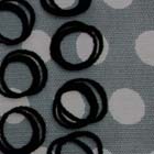 パワーネットフロッキー 水玉 オールドブルー地×オフ白（現在の色）